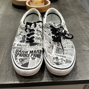 Limited Edition Harry Potter Dark Mark Newspaper Sneakers